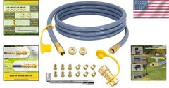 Propane to Natural Gas Conversion Kit for Black-Stone Griddles & More