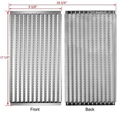 Replacement Emitter Plates for Charbroil Tru Infrared Grill – 2 Burner Parts.
