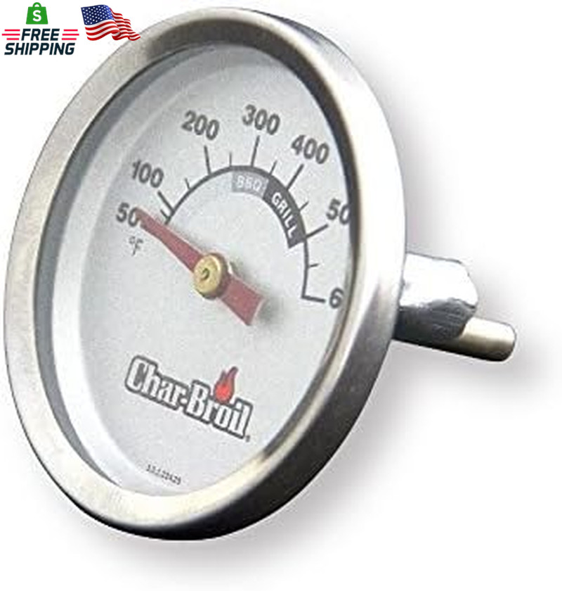 1.85” Charbroil Universal Lid Replacement Temperature Gauge – 7484426P06