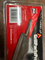 Brinkmann Grill Parts Pro Replacement Stainless Steel Flat Burner 812-7232-S2