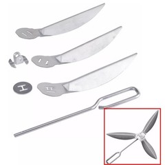 18-1/2-Inch One-Touch Cleaning System Kit SetFor Weber Grill 90992 3618 7443