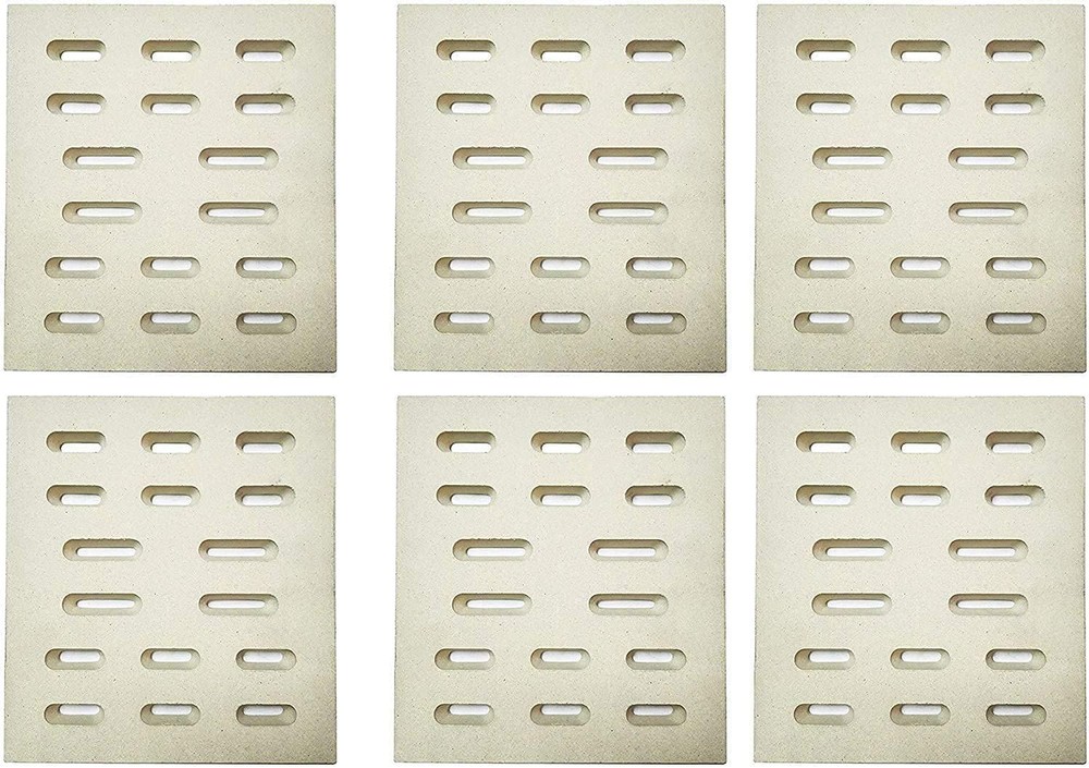 Ceramic Radiant Heat Plates 6-Pack for Grand Hall Members Mark Bakers Chefs