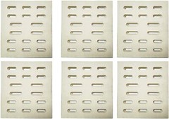 Ceramic Radiant Heat Plates 6-Pack for Grand Hall Members Mark Bakers Chefs