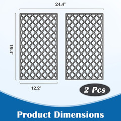 10.8″ Grill Grate Stainless Steel BBQ Replacement Parts for Traeger 22 Camp Chef
