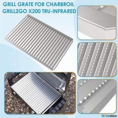 Grill Grate for Charbroil Grill2Go X200 TRU-21401734, 21401856, 12401734, 124…
