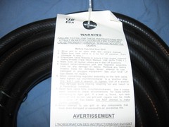25′ PROPANE TORPEDO HEATER HOSE & REGULATOR 25 FOOT LONG KSUN 1 PSIG RY0952