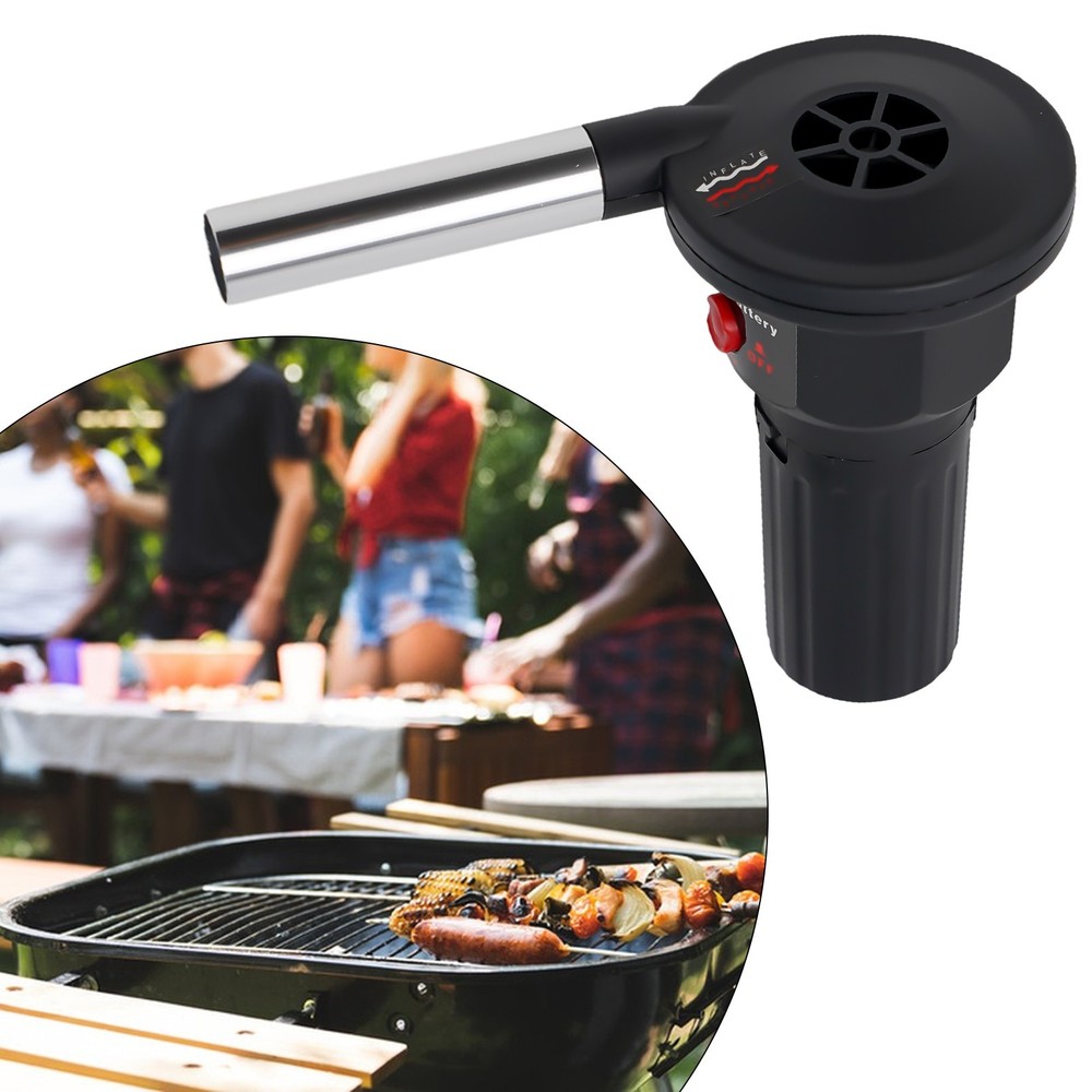 Portable BBQ Fan Air Blower Made of Materials Long lasting Performance