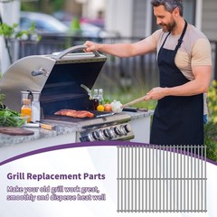 Stainless Steel Cooking Grates 21.75″ Replacement for Traeger Pro 575/22 Grill