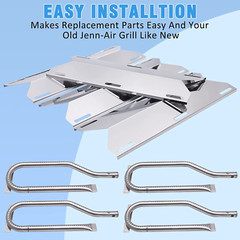 Grill Parts Kit for Jenn Air 720-0337 730-0337 720-0336 720-0511 7200337 Gas Gri