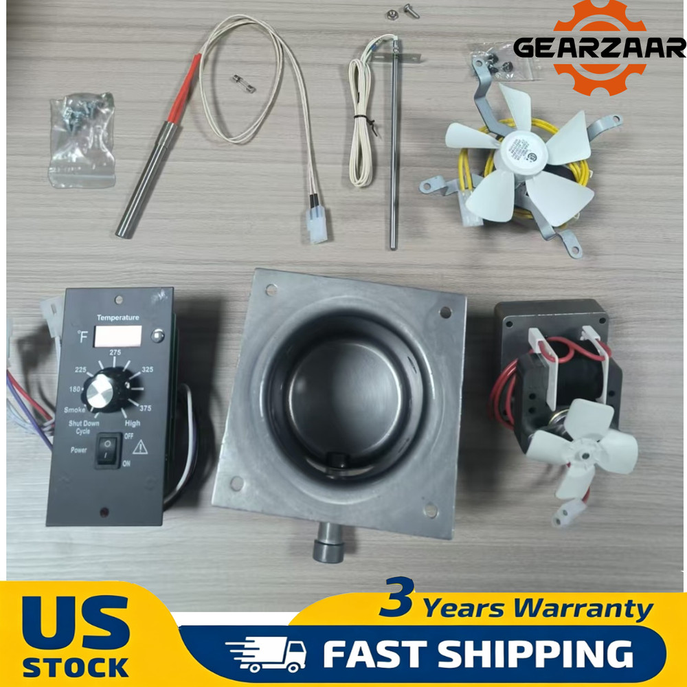 Pellet Rebuild Kit – Auger Motor, Hot Rod, RTD, Fan, Burn Pot, Control Board AC