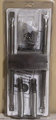 BBQ Gas Grill Burner H Type Stainless Steel Universal Adjustable 14.75 – 24.25″