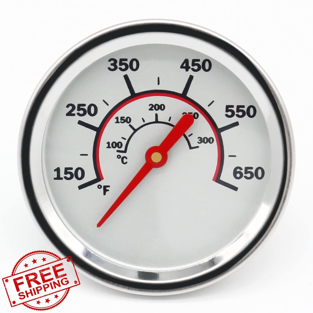 TAILGRILLER 3″ Grill Temp Gauge Char-Broil Replacement