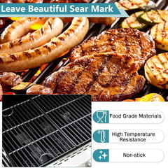 Criditpid Grill Replacement Parts for Nexgrill 6 Burner 720-0896B, 720-0896, 720