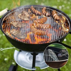 Hinged Cooking Grate for Weber 22 inch Charcoal Grill Stainless Steel Replace…