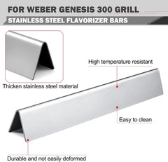 Genesis E-330 Grill Replacement Parts 4 Burners for Weber Genesis S-330 E-310 EP