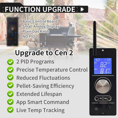 Gen 2 Wifi PID Pellet Grill Controller Replacement for Camp Chef PG24-82 Models