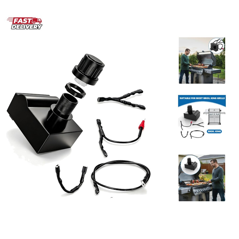 17060 Grill Igniter Kit Replacement for Broil King, Grill Ignition Button Sta…