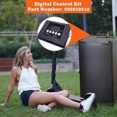 Replace for Masterbuilt ESQ30B Electric Smoker Digital Control Panel 990050048