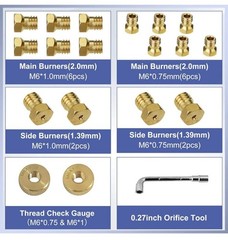 Propane to Natural Gas Conversion Kit for Blackstone 28″-36″ Griddles 5249