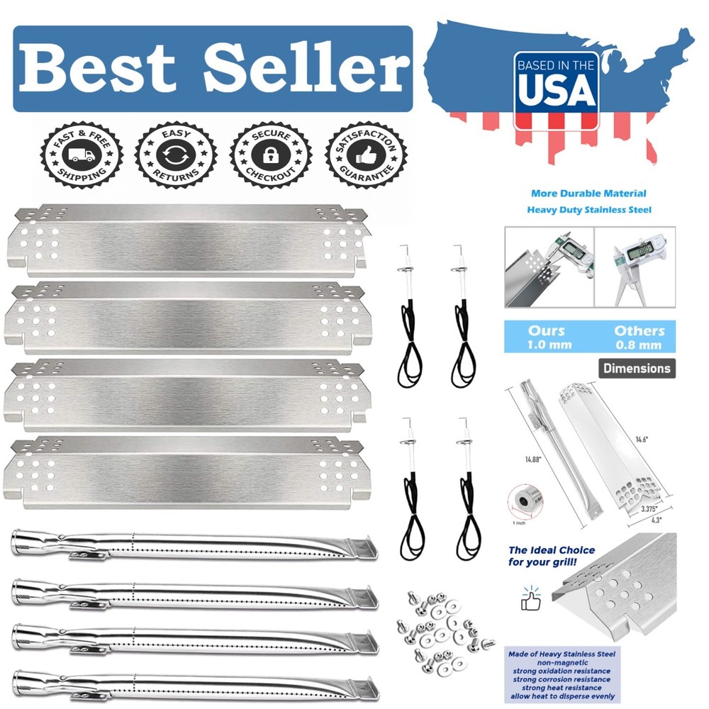 Grill Replacement Parts for Nexgrill 4 Burner 720-0830H 720-0783E 720-0888 720-0