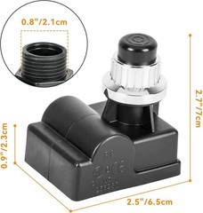 Gas Grill Igniter 6 Outlets Push Button Replacement for BBQ Models