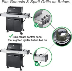 1819-51 & 1836-32 Genuine Weber Genesis Grill Replacement Igniter Kit 67726