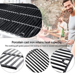 Hongso Grill Grates for Brinkmann 810-2511-S 810-2512-S 810-2410-S
