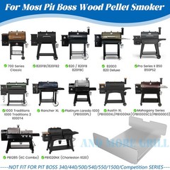 Heat Baffle Pellet Smoker Grill Replacement Diffuser Deflector HeavyDuty Steel