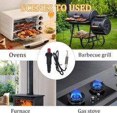 1Pc Universal Push Button Piezo Igniter Kit, Propane Gas Grill/Range/Heater Igni