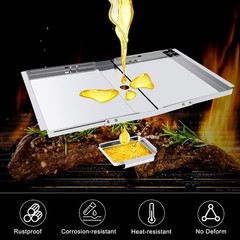 For Dyna Glo 5 Burner Grill Models Drip Pan Grease Tray & Heat Tents & Burners