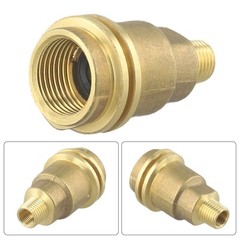 Propane Connection Connector Adapter with 1/2 Inch Male Pipe Thread Easy Gas