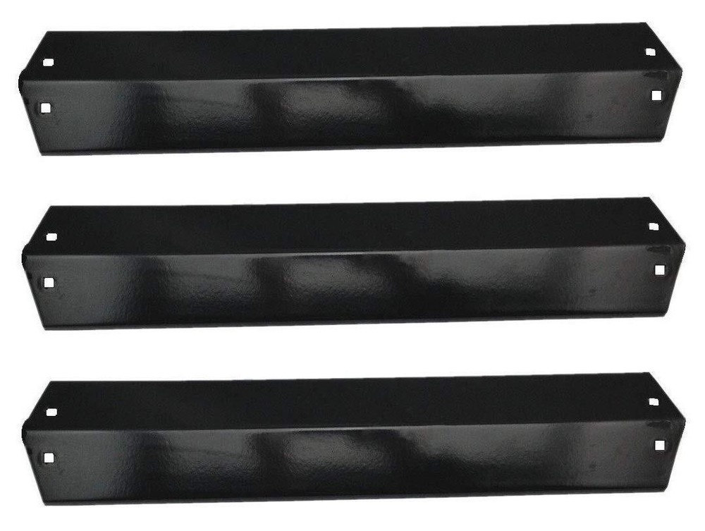 16 9/16 inch Porcelain Steel Heat Plates Replacement for Chargriller 5030 Dua…
