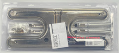Backyard Grill Universal Fit BBQ Stainless Steel H Burner Replacement 15″ To 22″
