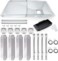 Grill Drip Pan Replacement Parts for Nexgrill 4 Burner 720-0830X, Adjustable Gre