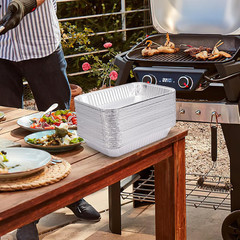 20 Pack Aluminum Drip Pans 6415 for Weber Spirit Genesis Q Series Gas Grills