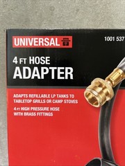 Universal 4 Foot Hose with Adapter 1001537561 Type 1