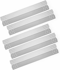 Grill Heat Plates Stainless Steel 5pcs for Kitchen Aid Jenn-Air Outdoor Gourmet