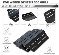 Genesis E310 Grill Parts 7621 Flavorizer Bars 7524 Grill Grates & Heat Deflector
