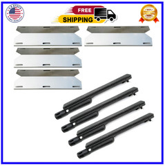 Grill Burner and Heat Plate Replacement for Jenn Air 720-0061 720-0062 Gas Grill