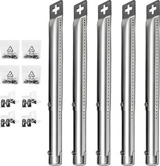 Set of 5 stainless steel burners for Sunbeam, Nexgrill, Brinkmann & Others