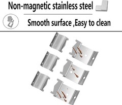 Chargriller Replacement Grill Parts: Stainless Steel Hanger & Heat Shield Set