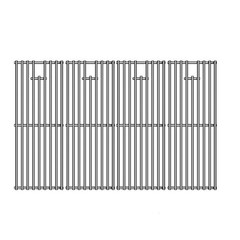 KIKIBRO Stainless Steel Cooking Grill Grates 19.25″D x 30″W,