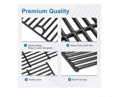 Charbroil 5-Burner Grill Grates Cast Iron Replacement Set 28 1/5″