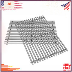 304 Stainless Grill Grates for Weber Spirit Genesis 17.5″ Replacement