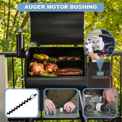 Auger Motor Bushing Part Compatible with Traeger, Pit Boss, Camp Chef & Z Grills