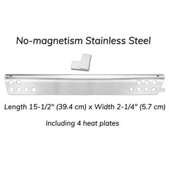 Utheer Stainless Grill Rebuild Kit for Char-Broil Sliver 463344116
