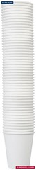 Amazon Basics Disposable Paper Cups for Hot and Cold Beverages, Leak-Proof, 10 o