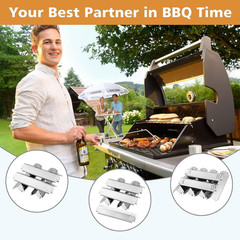 Grill Heat Plates Replacement Parts for Nexgrill, Stainless Steel Heat Tents