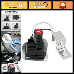 Replacement Electronic Igniter Kit for Weber Q120 Q220 Gas Grills – 2-Outlet Pus