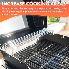 Grill Warming Rack for Weber Spirit Grill 7641 Warming Rack Spirit 300 Series, G
